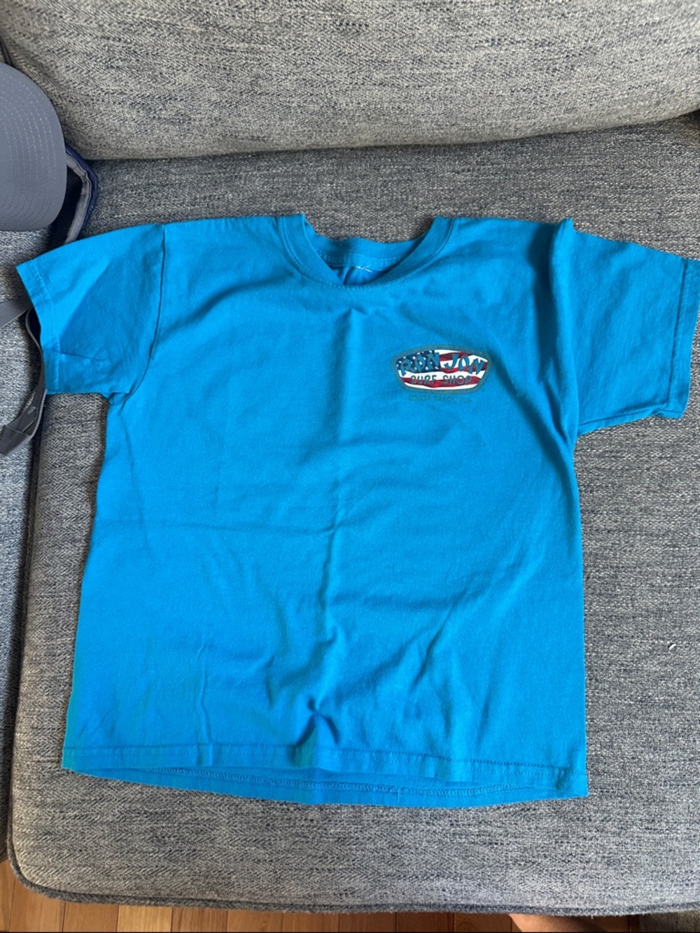 Ron Jon surf shop. Cocoa beach. Turquoise Kids' Short Sleeve Tee